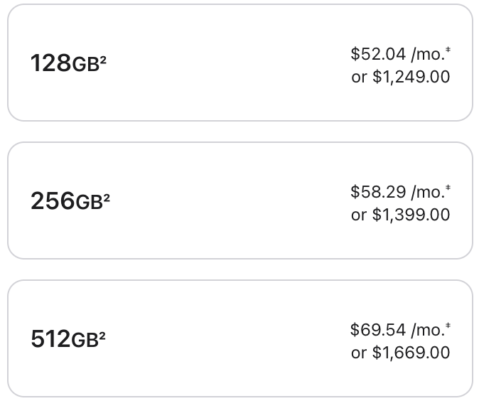 iPhone 14 Plus Prices CAD